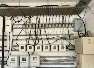 Przemysłowa instalacja elektryczna z ok